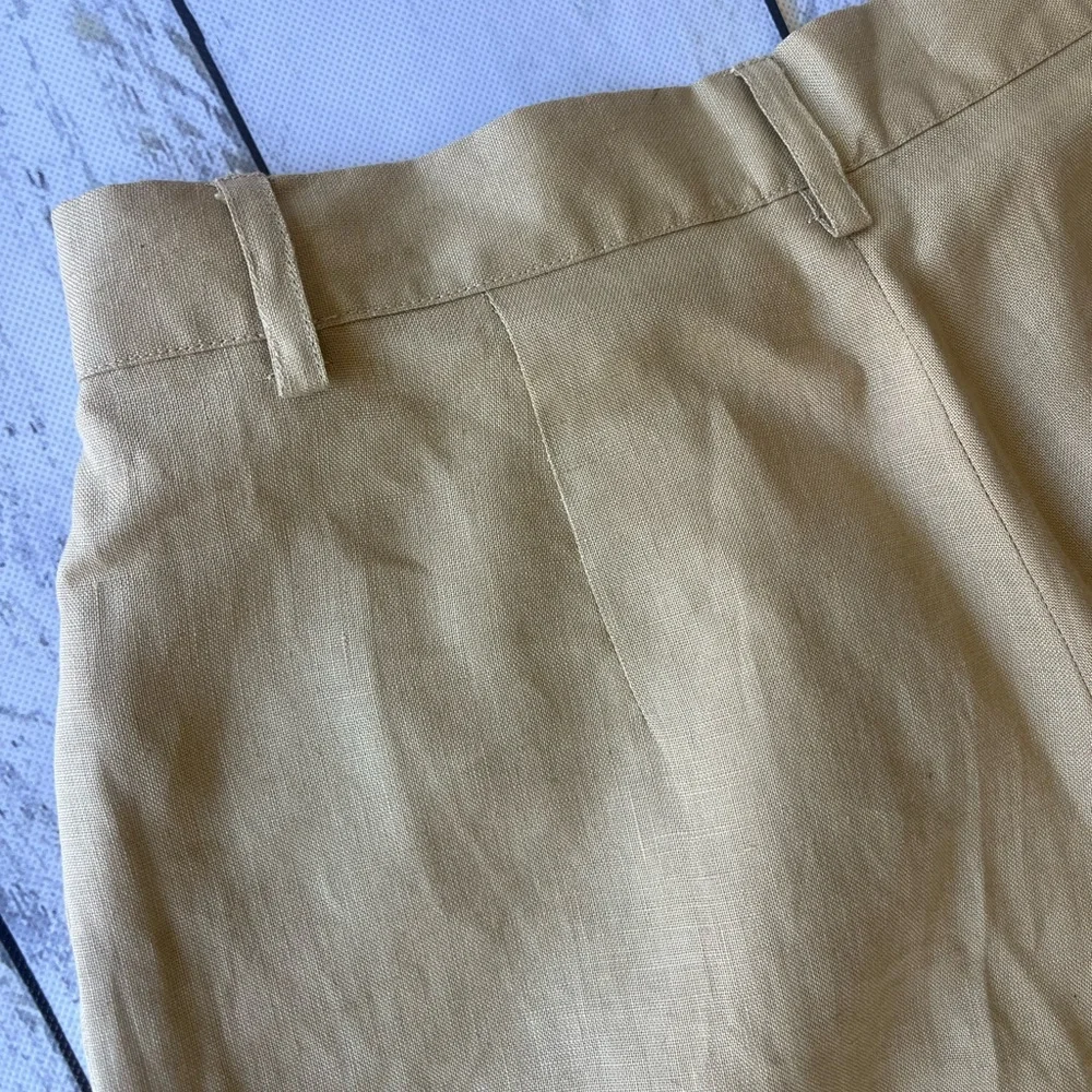 Vintage Banana Republic Linen Trousers Khaki size 4 / size 8